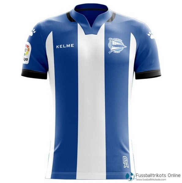 Alavés Trikot Heim 2017-18 Fussballtrikots Günstig